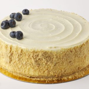 Mustikka-Hunajakakku