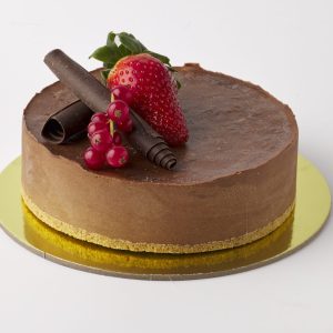 Appelsiini-Suklaa tuorejuustokakku (G, veg)